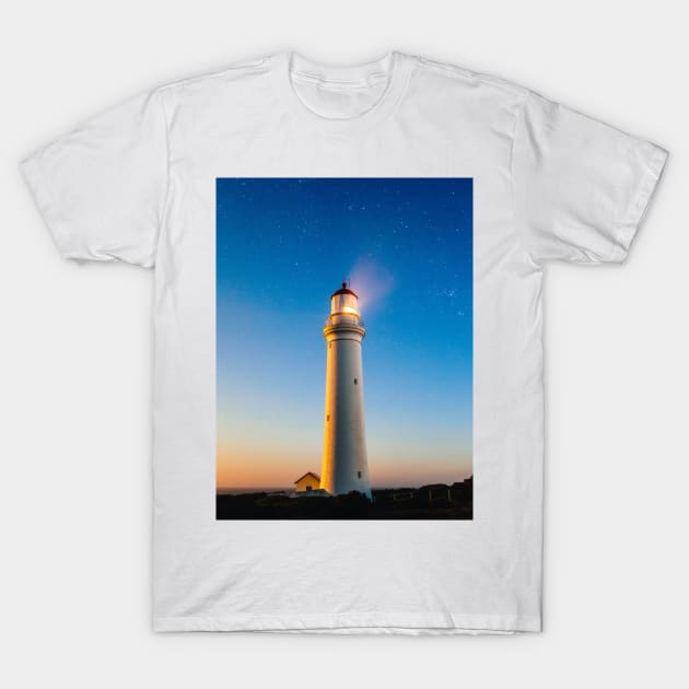 Nautical Lighthouse Print T-Shirt by NewburyBoutique